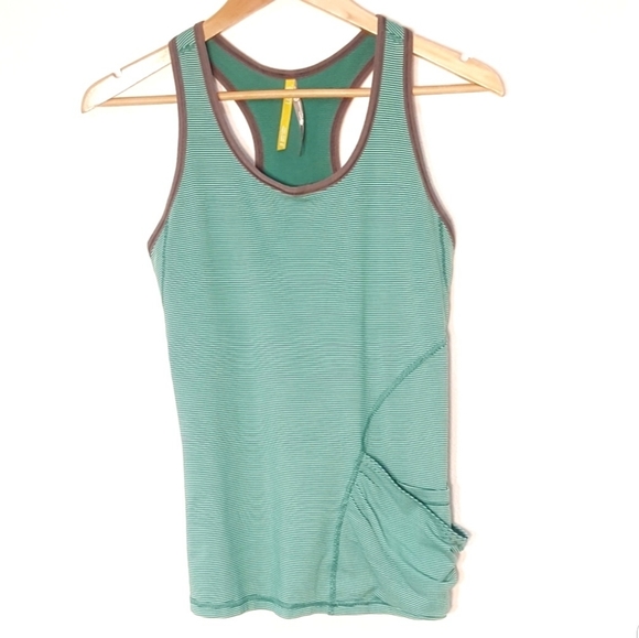 Lole SPF FPU Racerback Tank Top Pocket Running - Picture 1 of 5